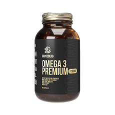 Купить Grassberg Omega 3 Premium Омега Премиум 60% 1200 мг капсулы массой 1850 мг 90 шт цена
