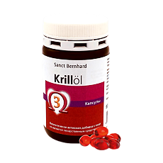 Купить Санкт Бернард Масло Криля/Krill Oil Sanct Bernhardt капсулы массой 922,2 мг 90 шт цена