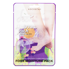 Купить Kocostar Увлажняющая маска-уход для ног Foot Moisture Pack Purple фиолетовая 16 мл 1 шт цена