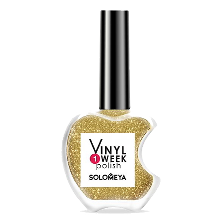 Solomeya Недельный лак One Week Vinyl Polish Hot Gold 2 1 шт