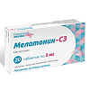 Мелатонин-СЗ таблетки покрыт.плен.об. 3 мг 20 шт