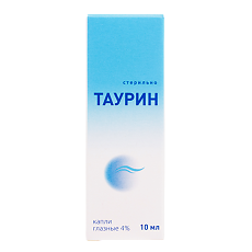 Купить Таурин капли глазные 4 % 10 мл 1 шт цена