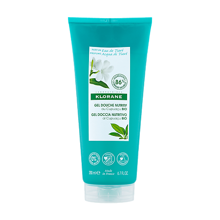 Изображение товара Klorane Гель для душа Вода Тиаре питательный 200 мл 1 шт