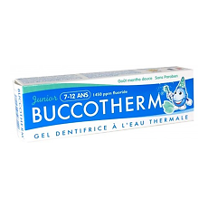 Купить Зубная паста-гель Buccotherm для детей 7-12 лет вкус мята с термальной водой 50 мл 1 шт цена