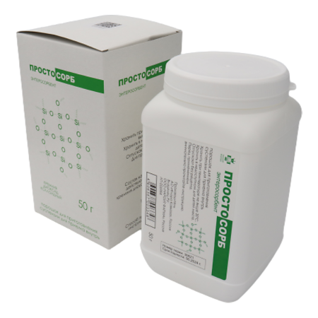 Изображение товара Простосорб порошок для внутреннего применения 50 г — сорбент и детоксикация