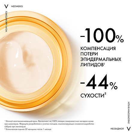 Vichy Neovadiol Крем ночной восстанавливающий питательный 50 мл 1 шт