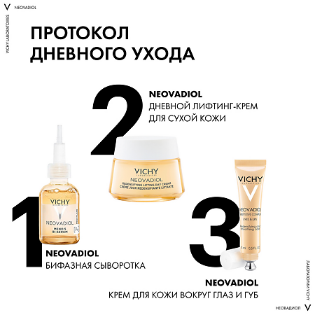 Vichy Neovadiol Крем лифтинг дневной уплотняющий для сухой кожи 50 мл