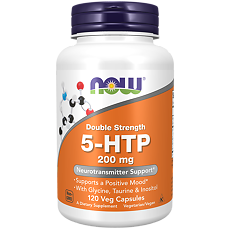 Купить Now Двойная сила 5-НТР 200 мг / Double strength 5-НТР 200 mg капсулы массой 694 мг 120 шт цена