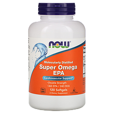 Купить Now Super Omega Epa Супер Омега ЭПК капсулы массой 1461 мг 120 шт цена