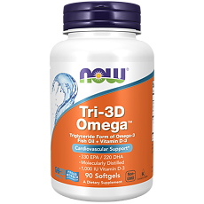 Купить Now Tri-3D Omega капсулы массой 1562 мг 90 шт цена