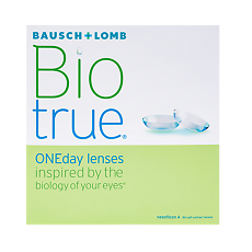 Изображение товара Контактные линзы Biotrue ONEday 90 шт / -2.50/8.6/14.2
