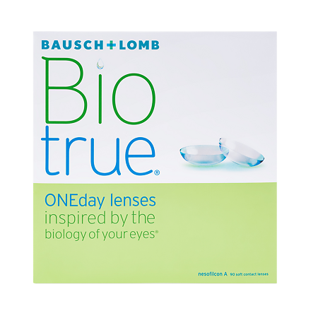 Контактные линзы Biotrue ONEday 90 шт / -5.00/8.6/14.2