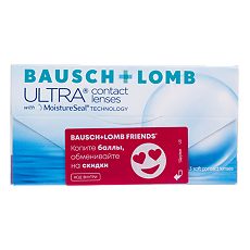 Купить Контактные линзы Bausch+Lomb Ultra 3 шт/-2.75/14.2 /8.5 цена