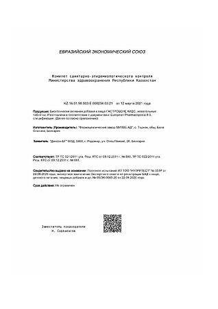Гастробене Кидс жевательные таблетки массой 0,6 г 20 шт