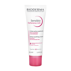 Купить Bioderma Sensibio Defensive Крем насыщенный увлажняющий для чувствительной кожи лица 40 мл 1 шт цена