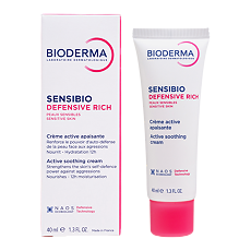 Изображение товара Bioderma Sensibio Defensive Крем насыщенный увлажняющий для чувствительной кожи лица 40 мл 1 шт