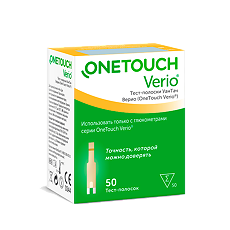 Купить Тест-полоски One Touch Verio 50 шт цена