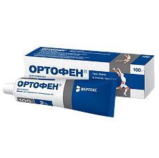 Купить Ортофен мазь для наружного применения 2 % 100 г 1 шт цена