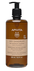 Купить Apivita Dry Dandruff Шампунь против перхоти для сухих волос с Сельдереем и Прополисом 500 мл 1 шт цена