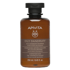 Купить Apivita Oily Dandruff Шампунь против перхоти для жирных волос с Белой ивой и Прополисом 250 мл 1 шт цена