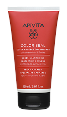 Купить Apivita Color Seal Кондиционер для окрашенных волос с протеинами киноа и медом тюбик 150 мл 1 шт цена
