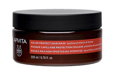 Купить Apivita Color Protect Маска для окрашенных волос с протеинами киноа и медом баночка 200 мл 1 шт цена