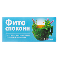 Купить Витамир Фитоспокоин таблетки массой 360 мг 30 шт цена