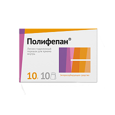 Изображение товара Полифепан порошок для приема внутрь 10 г 10 шт