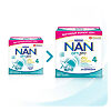 NAN 4 Optipro Детское молочко c олигосахаридами 2`FL и пробиотиками для детей с 18 мес 1050 г (3 х 350 г)