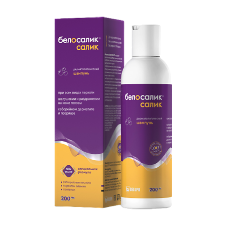 Изображение товара Шампунь БЕЛОСАЛИК САЛИК для лечения перхоти 200 мл