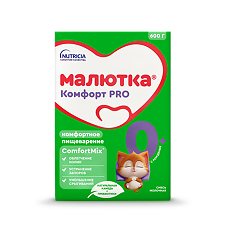 Купить Малютка Комфорт PRO молочная смесь с рождения 0+ 600 г 1 шт цена