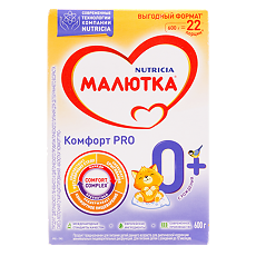 Купить Малютка Комфорт PRO молочная смесь с рождения 0+ 600 г 1 шт цена