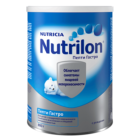 Изображение товара Nutrilon Пепти Гастро 0+ сухая смесь для детей с нарушением пищеварения 800 г