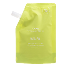 Купить Зубная паста HAAN с пребиотиками Яблоко и мята в рефилле Apple Day 150 мл 1 шт цена