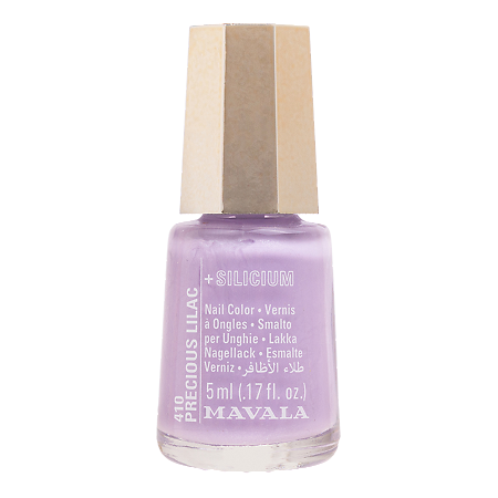 Mavala Лак для ногтей с Кремнием тон 410 Precious Lilac 5 мл 1 шт