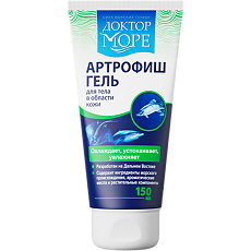Купить Доктор Море Артрофиш охлаждающий гель для суставов 150 мл 1 шт цена