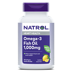 Купить Natrol Омега-3/Omega-3 Fish Oil 1000 мг капсулы массой 95,5 г 90 шт цена