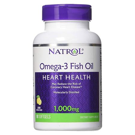 Natrol Омега-3/Omega-3 Fish Oil 1000 мг капсулы массой 95,5 г 90 шт