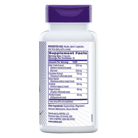 Natrol/Натрол Milk Thistle Advantage 525 мг капсулы массой 617 мг 60 шт