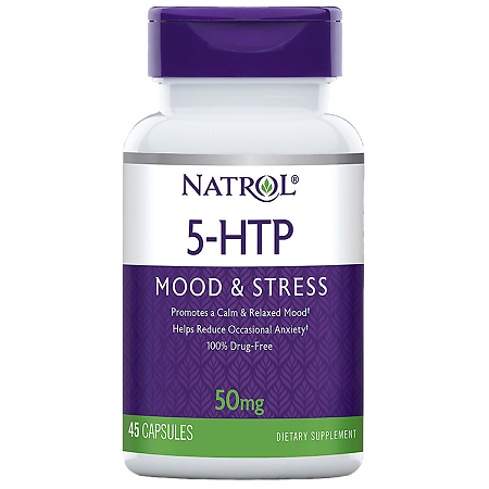 Natrol 5-HTP 50 мг капсулы массой 333 мг 45 шт