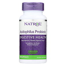 Natrol Ацидофилюс Пробиотик/Acidophilus Probiotic капсулы 100 мг, капсулы 1...