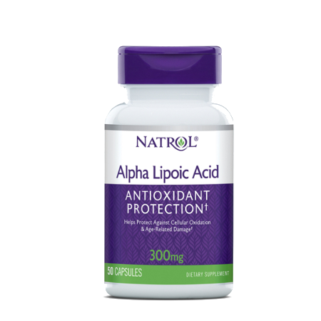Natrol Альфа-липоевая кислота/Alpha Lipoic Acid 300 мг капсулы, капсулы 300 50