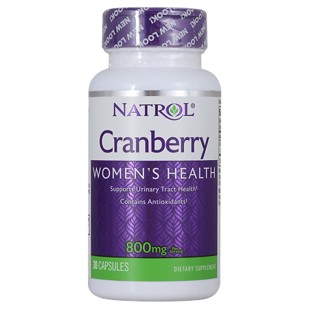 Natrol Клюквы экстракт/Cranberry 800 мг капсулы массой 575 мг 30 шт