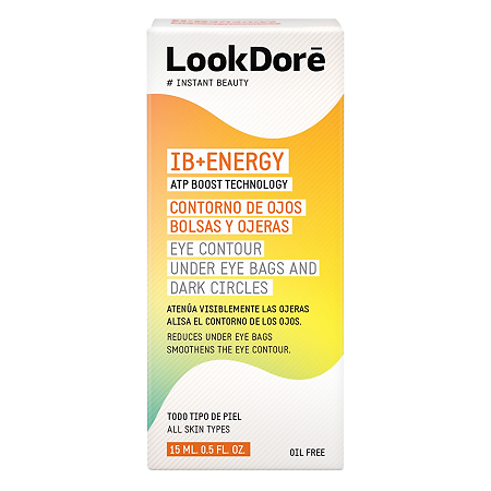 Lookdore IB+Energy Легкий крем-флюид против темных кругов и мешков под глазами Eye Cont Under Eye Bags And Dark Circles 15 мл 1 шт