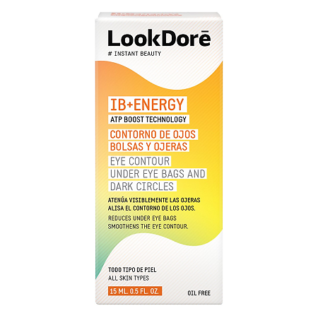 Изображение товара LookDore IB+Energy Легкий крем-флюид п/темных кругов и мешков под глазами Cont Under Eye Bags And Dark Circles 15 мл 1 шт