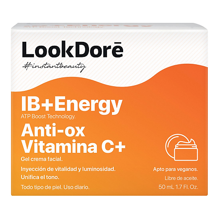 Lookdore IB+Energy Легкий тонизирующий крем-флюид Anti-Ox Vitamin C+ Cream 50 мл 1 шт