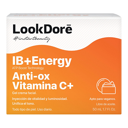 LookDore IB+Energy Легкий тонизирующий крем-флюид Anti-Ox Vitamin C+ Cream 50 мл 1 шт
