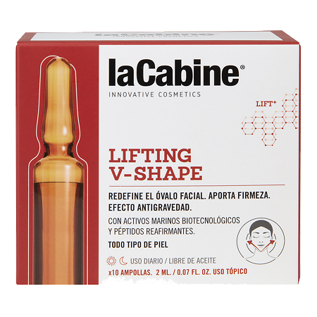 LaCabine Моделирующая сыворотка-филлер для лица в ампулах Lifting V-Shape Ampoules 2 мл 10 шт