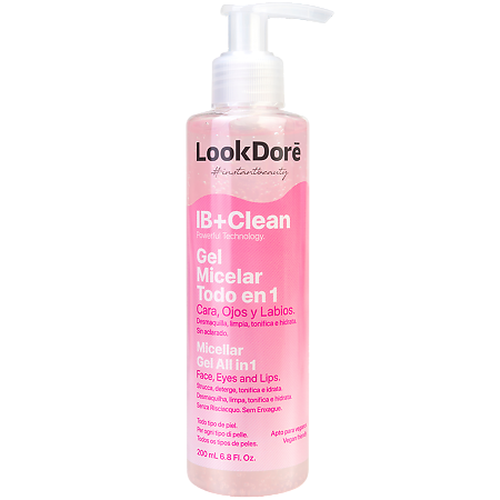 LookDore IB+Clean Мицеллярный гель мультифункциональный Micellar Gel 200 мл 1 шт