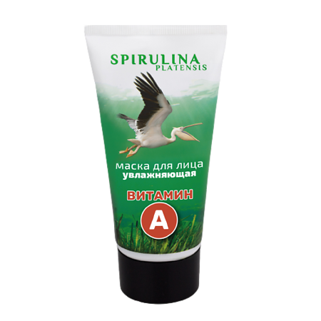 Спирулина-Фитосила Маска для лица увлажняющая с витамином А 150 мл 1 шт